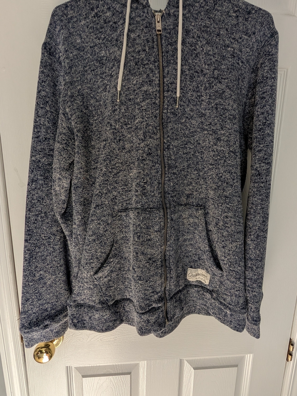 Quiksilver Navy Heather Pullover Hoodie